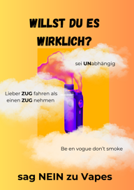 Das einzige, was beim Vapen herauskommt, ist hei&szlig;e Luft. also ist unabh&auml;ngig bleiben noch immer die beste L&ouml;sung.